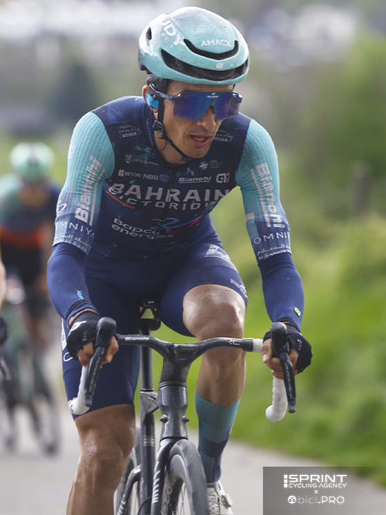 Pello Bilbao all'Amstel di ieri, dov'è rimasto sempre nel gruppo dei primi