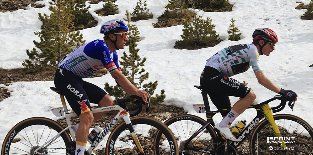 Evenepoel ha provocato un po' Vingegaard, denotando il suo scarso spirito d'iniziativa