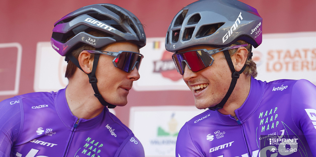 Foldager, a destra, insieme a Hellemose, a cui lo unisce un'amicizia di vecchia data