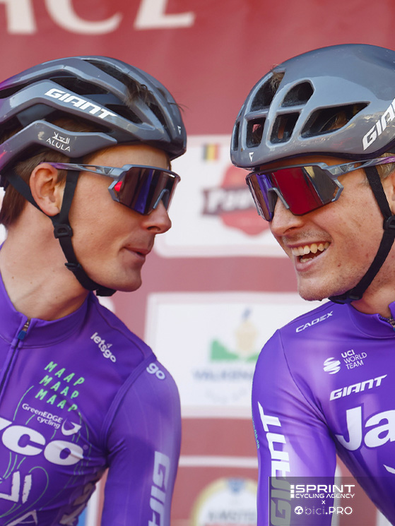 Foldager, a destra, insieme a Hellemose, a cui lo unisce un'amicizia di vecchia data