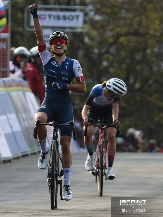 In Rwanda ha sfruttato al meglio il lavoro della Bunel, vincendo pur con sole 2 compagne in gara