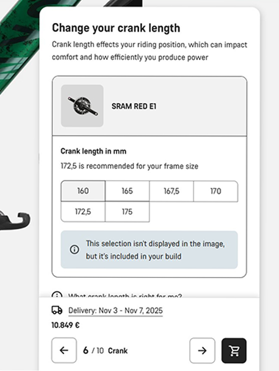 MyCanyon e Aeroad CF SLX