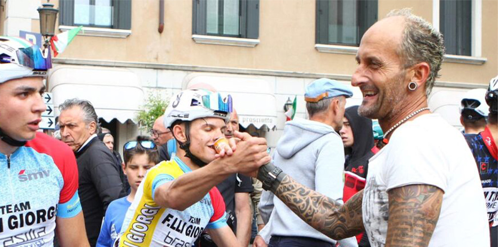 Leone Malaga fino allo scorso anno era al Team Giorgi, dove ha già lavorato con Marangon