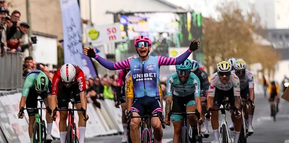 La volata della Roue Tourangelle vede Marcellusi beffato dal francese Venturini, tornato al successo dopo 8 anni