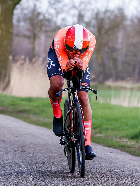 Il corridore di Clusone ha colto in Olanda la sua seconda vittoria, confermandosi specialista a cronometro (foto Instagram)
