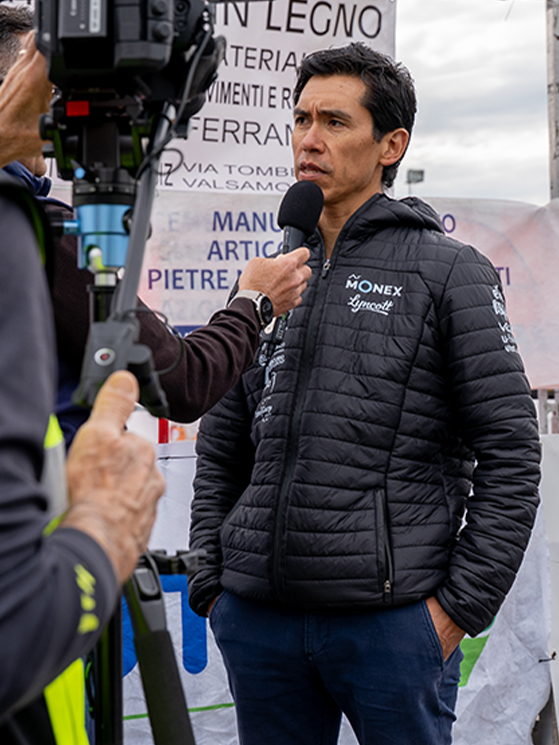 Alejandro Rodriguez è uno dei fondatori e attuale team manager della Monex, nata nel 2015 (foto AR Procycling)