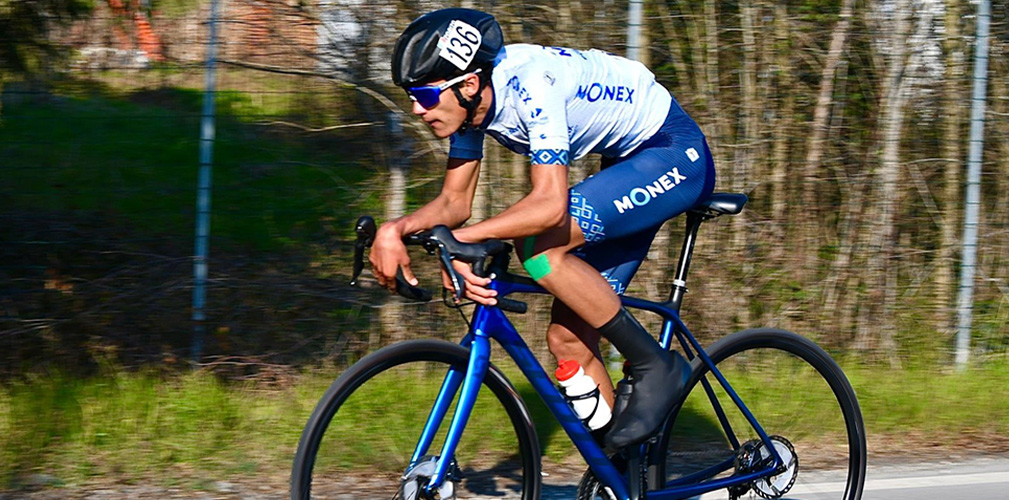 Isaac Del Toro nella Monex si è confrontato in tante non gare adatte a lui prima di esplodere all'Avenir nel 2023 (foto Jennifer Jaubert)