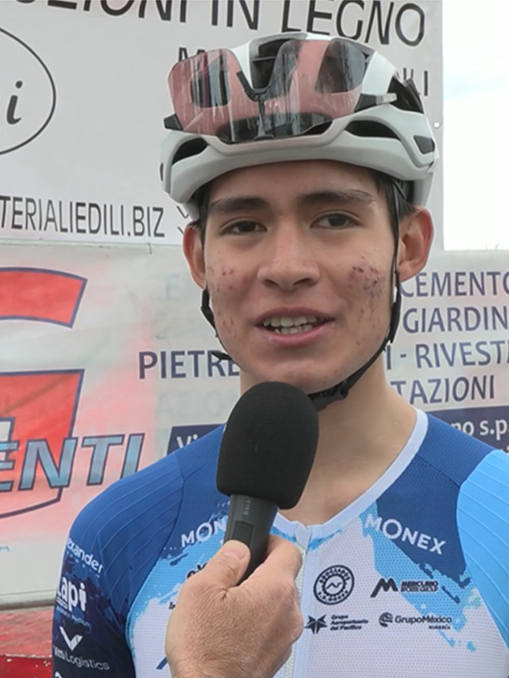 Valdovinos si ispira a Del Toro, considerato da tutti i giovani corridori messicani un vero eroe nazionale (foto Luciano Lusoli)