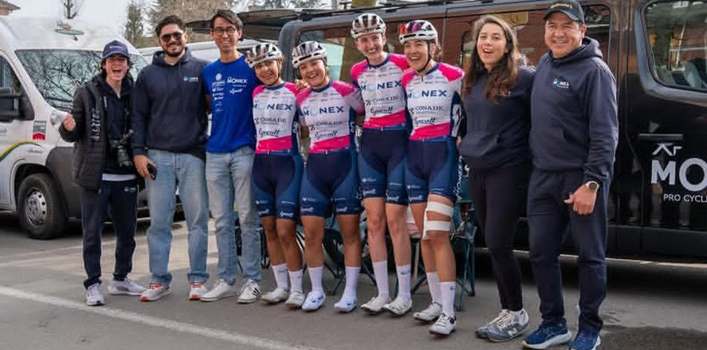 I giovani della Monex vivono a San Marino e frequentano scuole e università on line (foto AR Procycling)