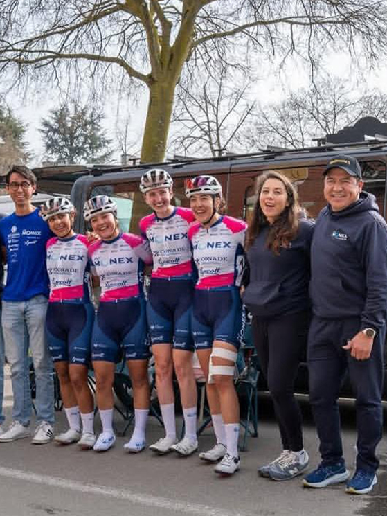 I giovani della Monex vivono a San Marino e frequentano scuole e università on line (foto AR Procycling)