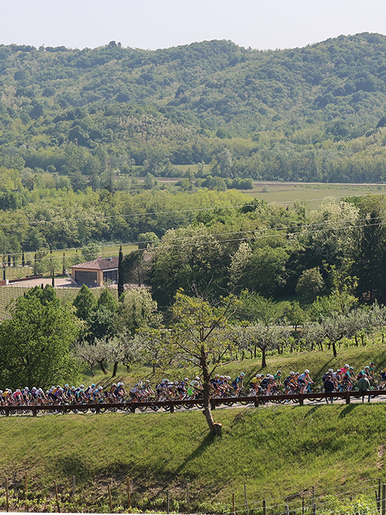 La classica friulana ha avuto al via molti team estri, tra cui 5 devo team del WorldTour (foto XPIX.IT)
