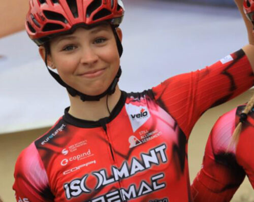 Chantal Pegolo è nata il 20 febbraio 2007 ed è al primo anno elite. Corre nella Isolmant-Premac-Vittoria (foto Ossola)