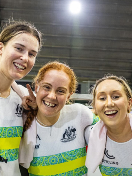 Le ragazze australiane vincitrici di tappa a Perth, senza peraltro una grande concorrenza