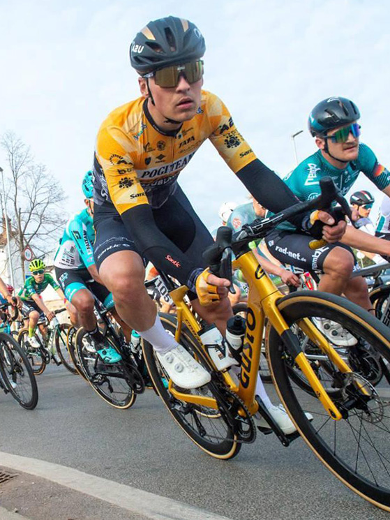 Mihael Stajnar è il leader del Pogi Team: ha conquistato di recente il Tour of Bosnia Erzegovina