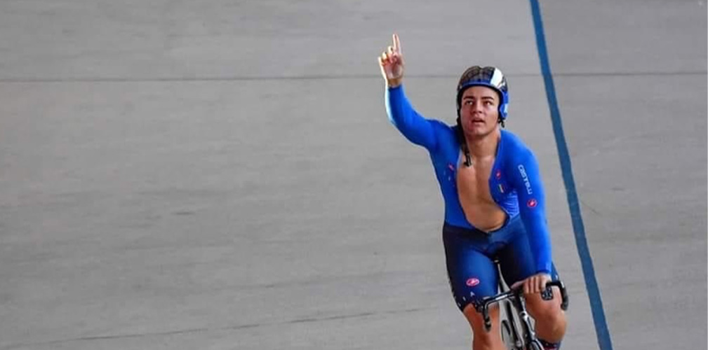 Per Minuta come per gli altri una vittoria che ha profondi significati: mai l'Italia aveva vinto nel team sprint assoluto (foto Instagram)