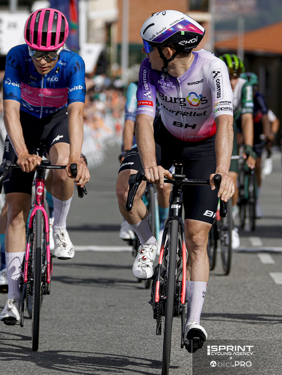 Per il corridore umbro è questa la prima stagione in Spagna, dopo 3 anni alla Solution Tech