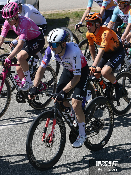 Quartucci ha già corso per 29 giornate di gara, con 7 presenze in Top 10