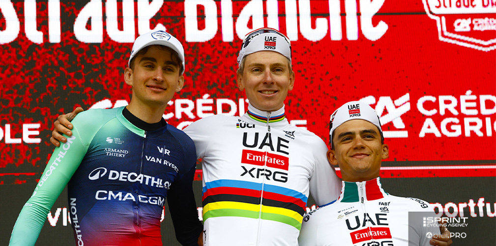 La Strade Bianche ha svelato il talento di Seixas, ultimo a cedere allo scatenato Pogacar