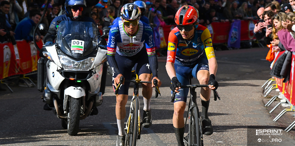 Skjelmose aveva vinto l'Amstel lo scorso anno, ma quest'anno sul Cauberg con Evenepoel ha sentito di essere al limite
