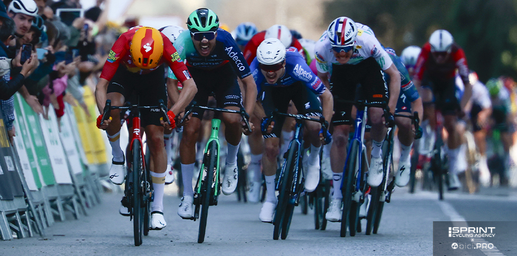 Nella terza tappa del Catalunya a Bayoles, con 1.898 metri di dislivello, Busatto ha colto il terzo posto dietro Cort e Isidore