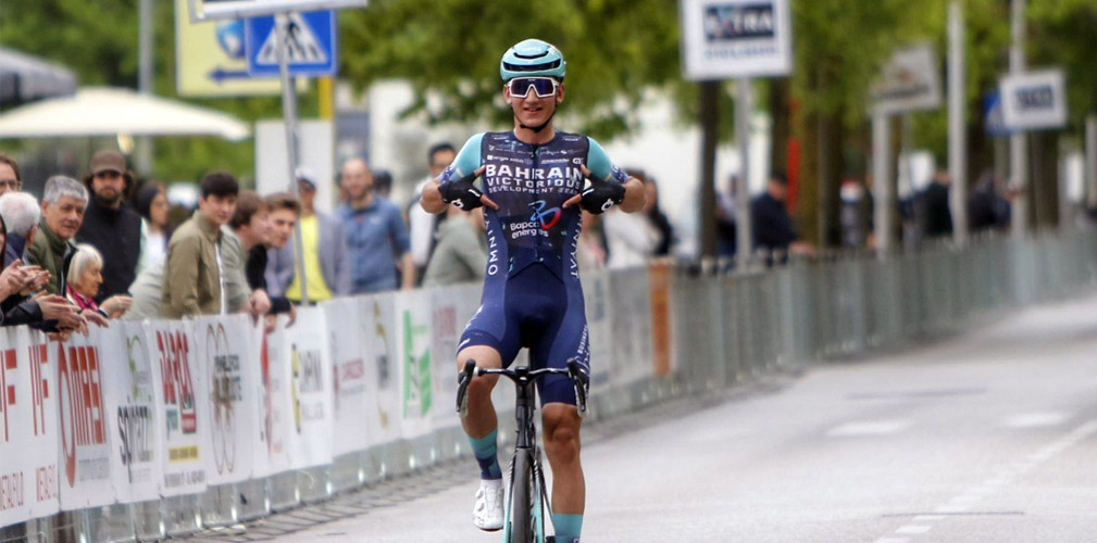 Ieri a San Vendemiano la vittoria di Jan Michal Jackowiak, dopo cinque passaggi su Ca' del Poggio (foto Trofeo Città di San Vendemiano)