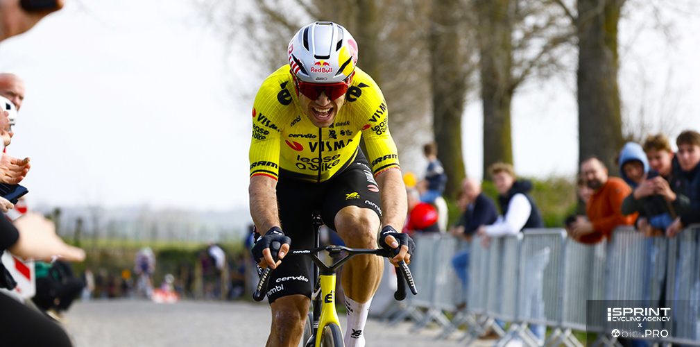Van Aert è in condizione e si è capito, ma il traguardo di Waregem resta stregato per lui