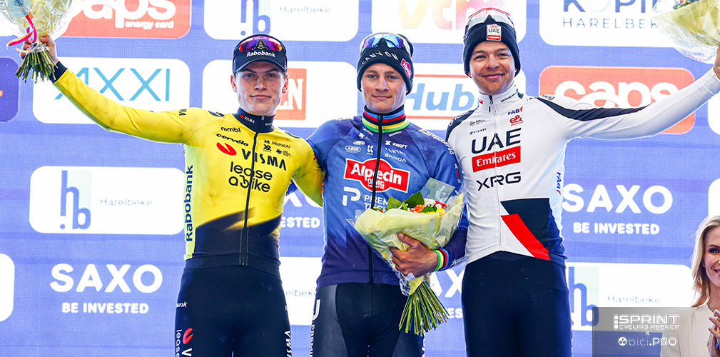 E3 Saxo Classic 2026, Per Strand Hagenes, Mathieu Van der Poel, Florian Vermeersch