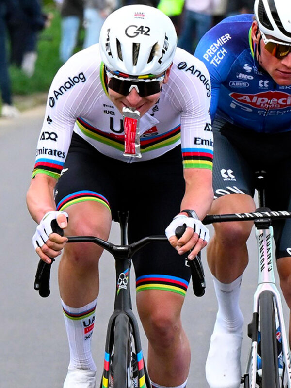 Giro delle Fiandre 2026, Enervit, carboidrati, Tadej Pogacar, Mathieu Van der Poel