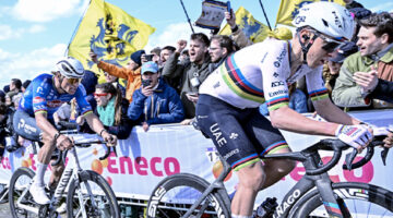 Pogacar e Van der Poel, Fiandre 2026