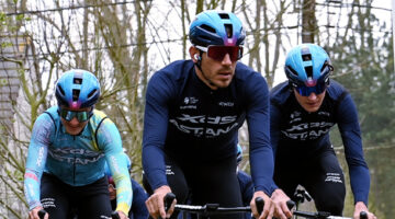 Davide Ballerini, recon Fiandre 2026 (foto Yuri Belezeko)