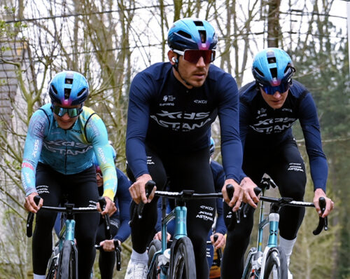 Davide Ballerini, recon Fiandre 2026 (foto Yuri Belezeko)
