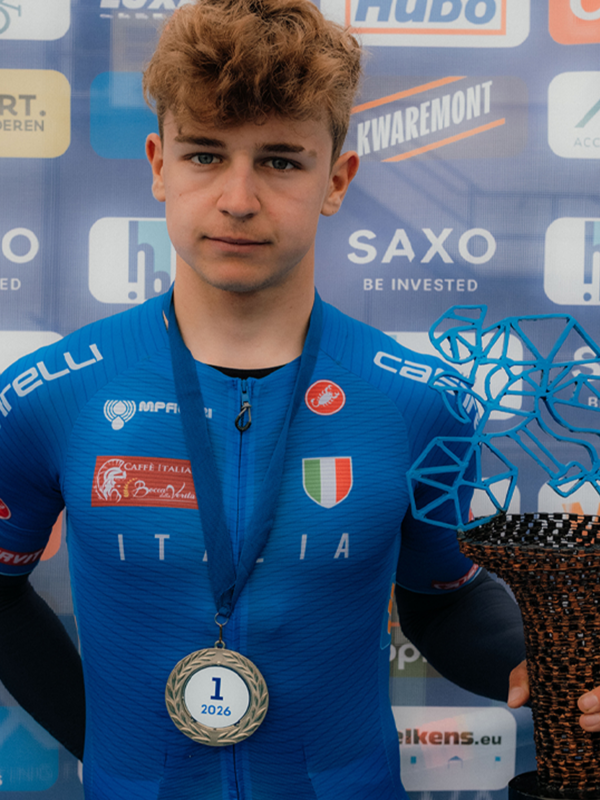 Brandon Fedrizzi, E3 Saxo Juniores 2026, volata, vittoria (foto E3 Saxo)