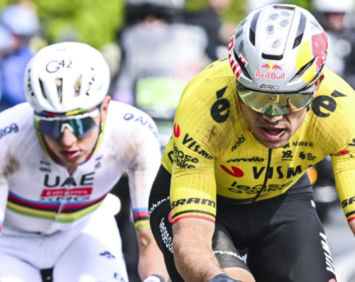Wout Van Aert, Tadej Pogacar, Parigi-Roubaix 2026