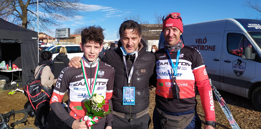 Francesco Baruzzi, Michele Bartoli, Nicola Loda, ciclocross, Piton