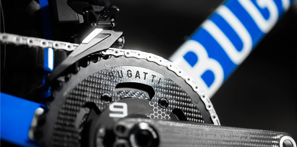 Bugatti Factor One, telaio, forcella, Carbon-Ti