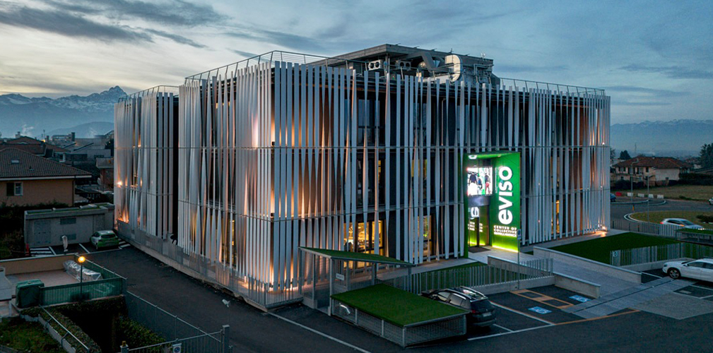 La sede di eVISO a Saluzzo (Cuneo)
