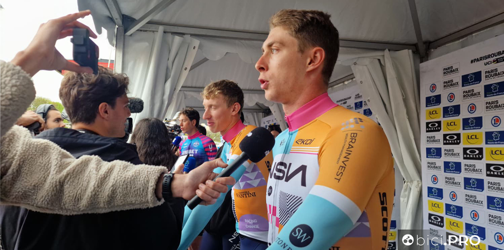 Parigi-Roubaix 2026, zona mista