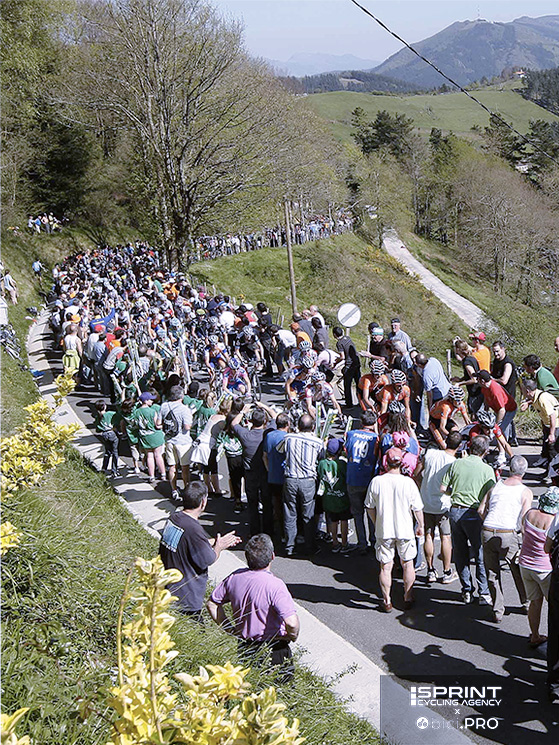 Le rampe di Arrate una salita simbolo dei Baschi... si scala da più versanti