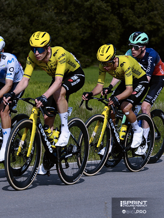 Il lombardo sta trovando i suoi spazi alla Visma. E con la squadra c'è fiducia