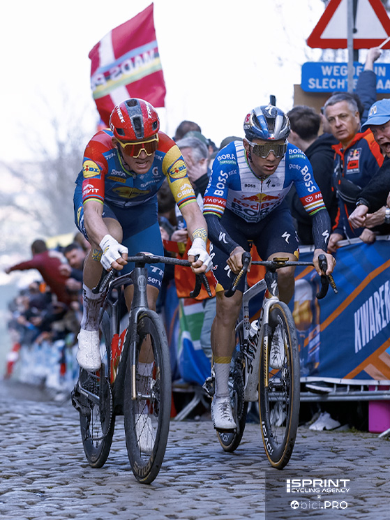 L'unico neo del suo primo Fiandre, a detta di Remco stesso, è stato non aver superato prima Pedersen sul Kwaremont