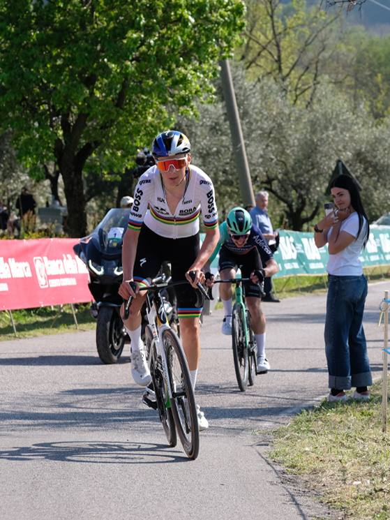 87° Giro del Belvedere, Lorenzo Finn, attacco, maglia iridata