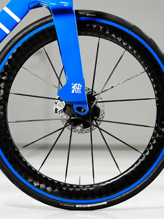 Bugatti Factor One, telaio, forcella, Route, profilo 62 millimetri