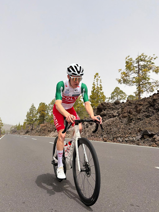 Ludovico Ludovico Crescioli, Teide 2026, ritiro (foto Polti VisitMalta), Teide 2026, ritiro