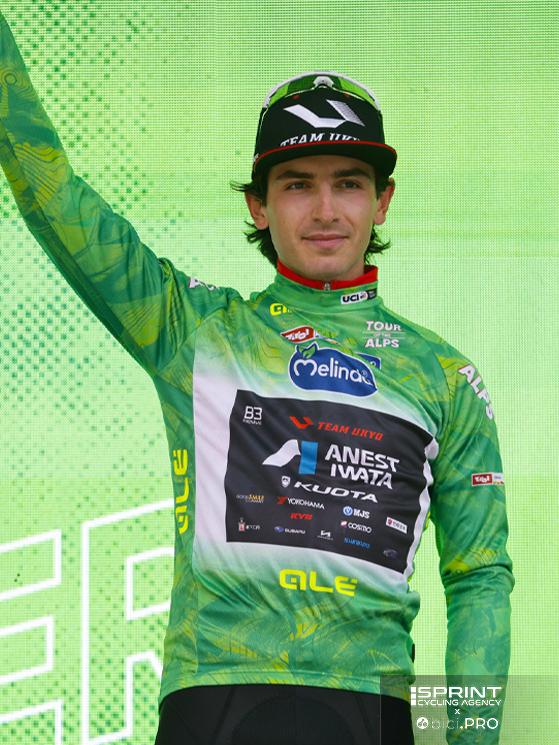 Tour of the Alps 2026, Tommaso Dati, Team Ukyo, maglia verde, leader GC