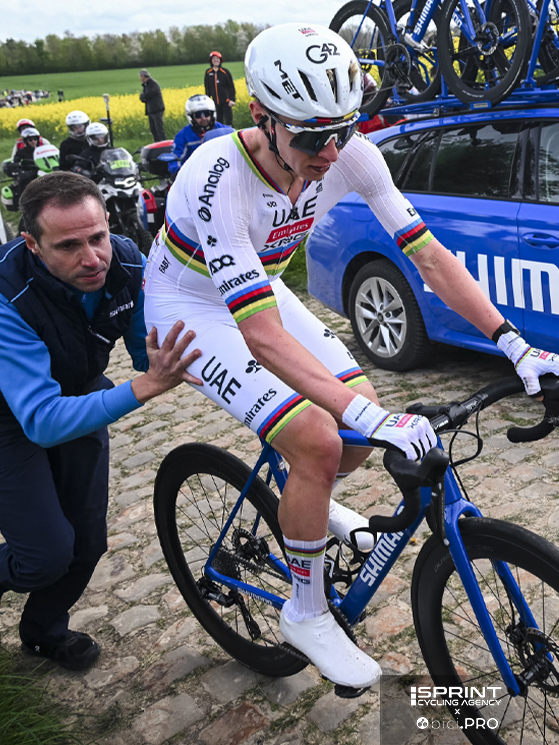 Tadej Pogacar, UAE Team Emirates-XRG, Parigi-Roubaix 2026