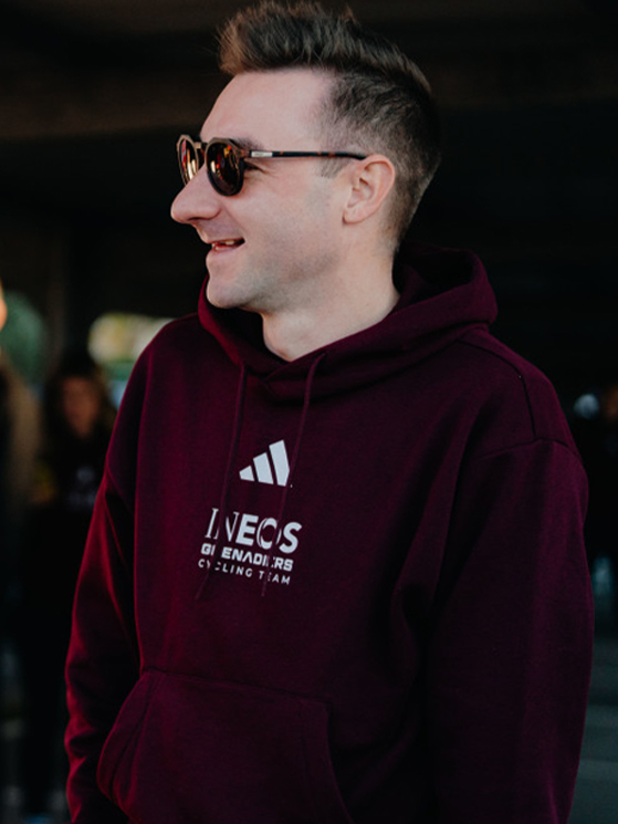 Elia Viviani, diesse, Ineos Grenadiers 2026 (foto Ineos Grandiers)