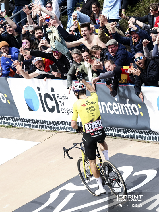 Parigi-Roubaix 2026, velodromo, festa, Wout van Aert