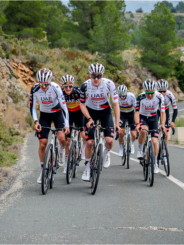 UAE Team Emirates, allenamento gennaio (foto Fizza)