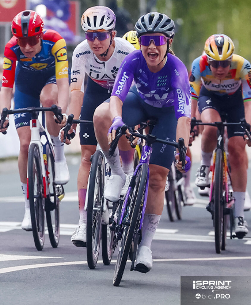 Amstel Gold Race donne, Letizia Paternoster, volata per il quarto posto