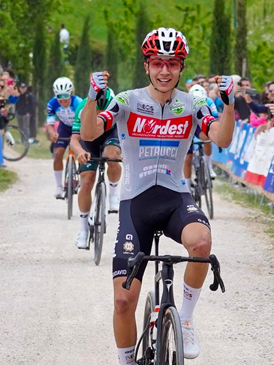 La vittoria della Piccola Liegi delle Bregonze è stato il viatico giusto per la convocazione in nazionale